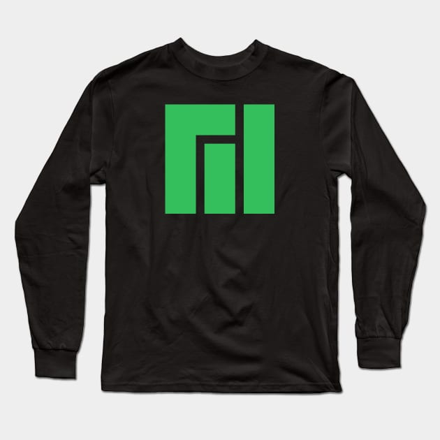 Manjaro Linux Distro Long Sleeve T-Shirt by cryptogeek